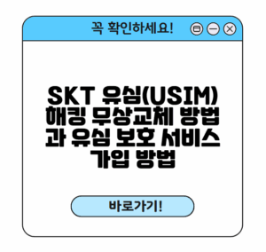 SKT 유심 썸네일