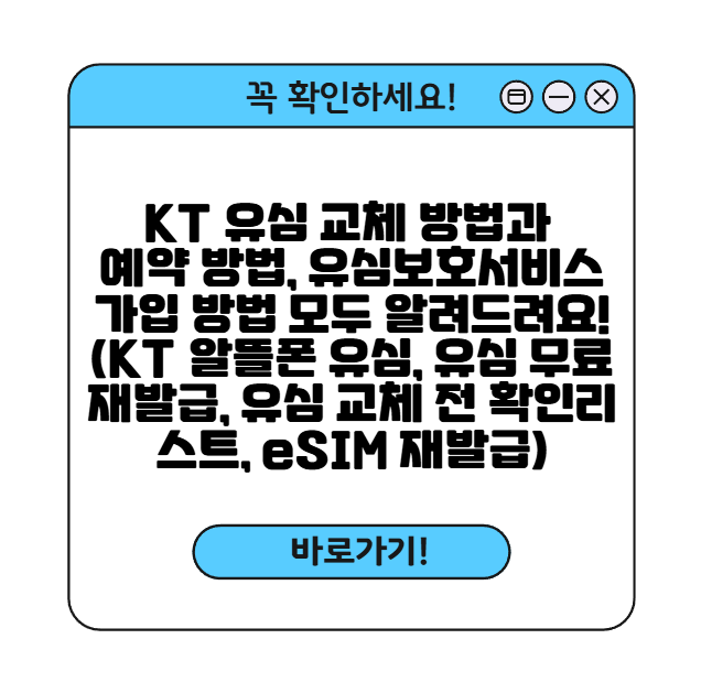 KT 유심 썸네일